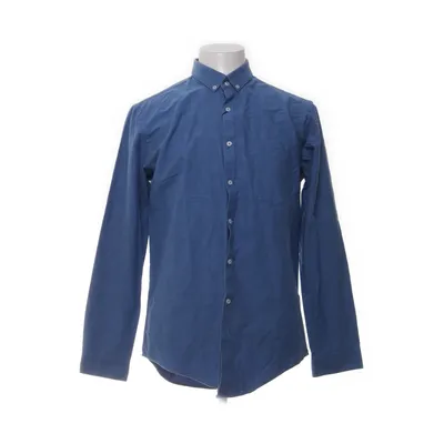 Button down shirt (Blue) from Zara Man Cotton