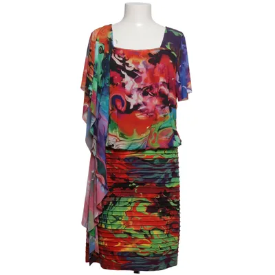 Klänning (Röd, Flerfärgad) från Dolce Vita Elastan, Polyester, Viskos