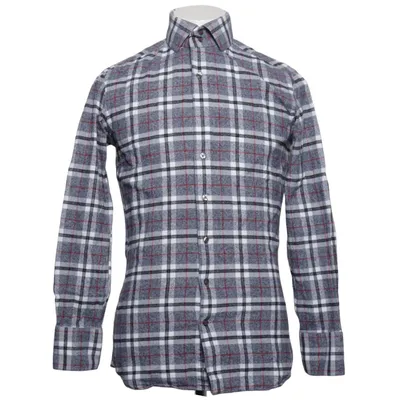 Flanellskjorta (Grå, Vit, Flerfärgad)