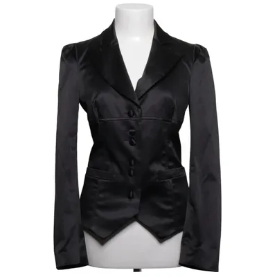 Kavaj (Svart) från Miss Sixty Bomull, Kupro, Elastan, Polyester