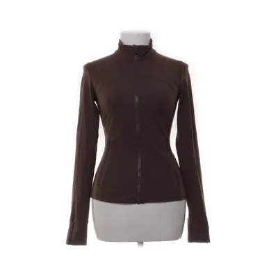 Sports jacket (Brown) from Glow Mode Elastane, Polyamide