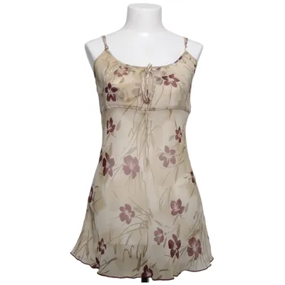 Negligee (Beige, Multicolored) from Saten Polyester