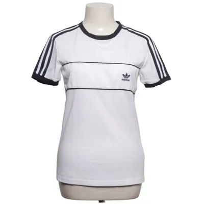 T-shirt (Hvid, Sort) fra Adidas Originals Bomuld, Polyester