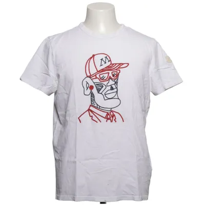 T-shirt (Maglia T-Shirt) från Moncler Akryl, Bomull, Polyester, Ull