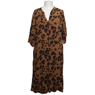 Robe (Marron, Noir) de Mix by Hearth Élasthane, Viscose