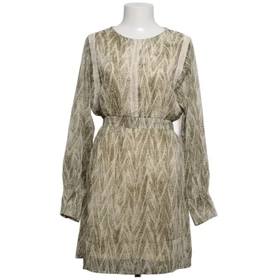 Klänning (Grön, Beige) från Lara Polyester