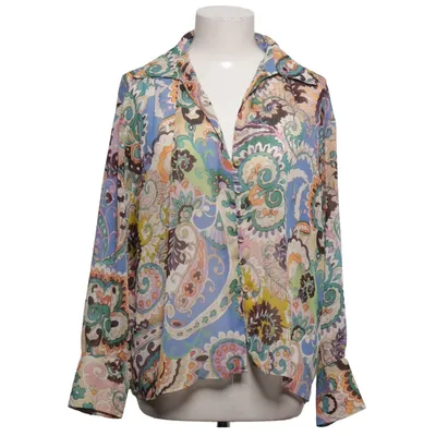 Shirt (Blue, Multicolored) from Zara Polyester