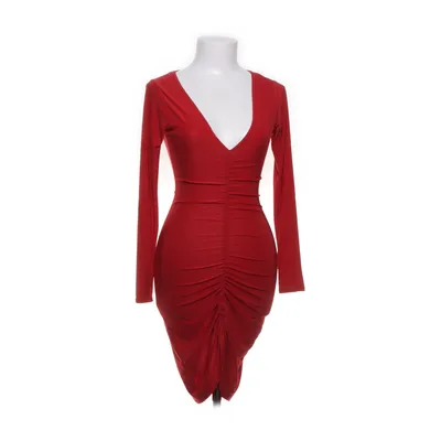 Klänning (Röd) från Boohoo Night Elastan, Polyester