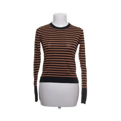 Långärmad t-shirt (Svart, Brun) från Zara Knit Polyamid, Viskos