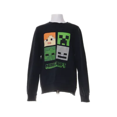 Collegetröja (Svart) från Mojang Bomull