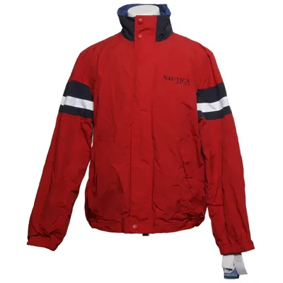 Träningsjacka (Röd, Blå, Vit) från Nautica Polyamid, Polyester
