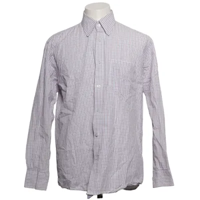 Shirt (White, Blue, Red) from Armada Cotton