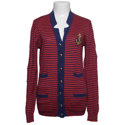 Cardigan (Rood, Blauw) van Jc De Castelbajac Kasjmier, Zijde
