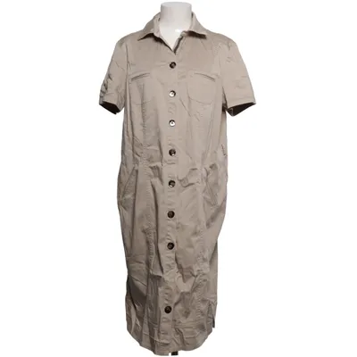 Skjortekjole (Beige) fra Gerry Weber Bomuld, Elastan