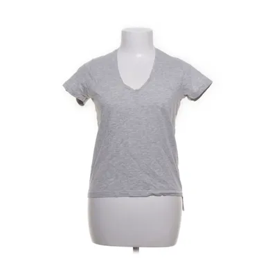 T-shirt (Grå) från Zara W&B Collection Bomull, Viskos