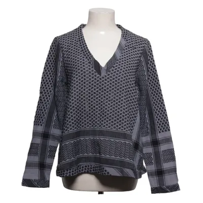 Blouse (Gray, Black) from Cecilie Copenhagen Cotton