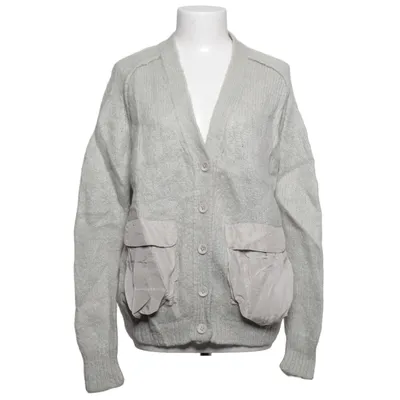 Cardigan (Beige, Gray) from Acne Mohair, Polyamide, Silk, Wool