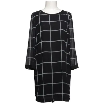 Jurk (Zwart, Wit) van Promiss Elastaan, Polyester, Viscose