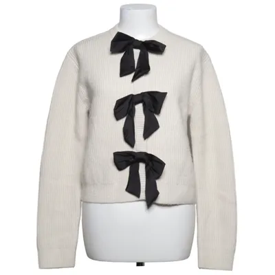 Kofta (Beige, Svart) från H&M Akryl, Polyester, Ull