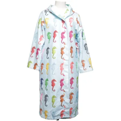 Bathrobe (Blue, Multicolored) from Monaco Blue Cotton, Polyester
