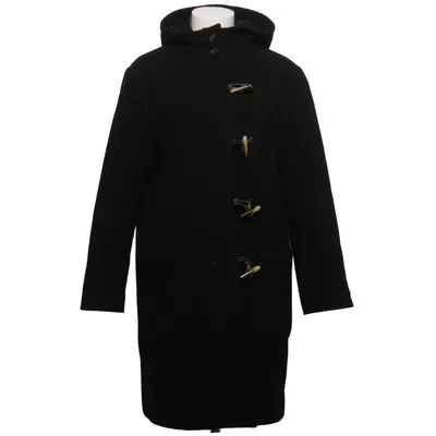 Duffle coat (Black) from SAND Basic Cashmere, Wool