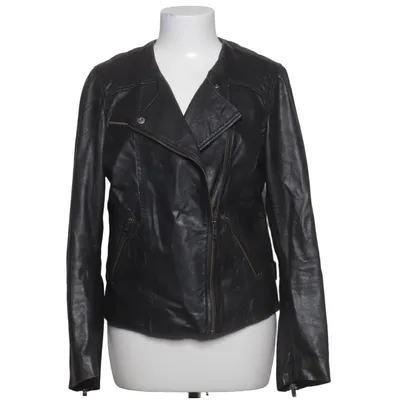 Bikerjacka (Svart) från Soaked in Luxury Polyester, Ull