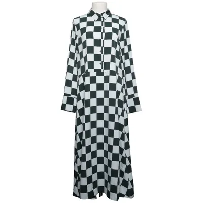 Skjortklänning (Blå, Grön) från Monki Polyester