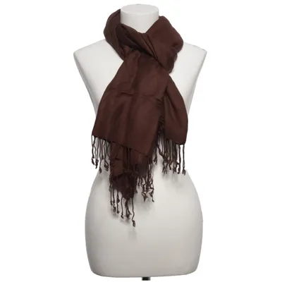 Sjaal (Bruin) van Pashmina Viscose