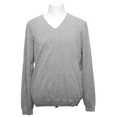 Pullover (Gray) from Johann Cashmere, Cotton