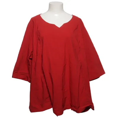 Blus (Röd) från Moonshine Elastan, Polyester, Viskos