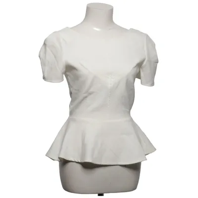 Peplum Top (Weiß) von Closet