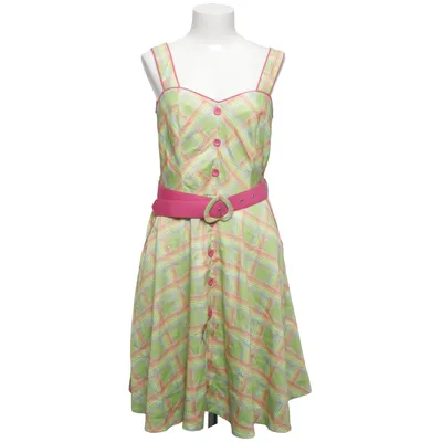 Dress (Green, Multicolored) from Voodoo Vixen Elastane, Polyester