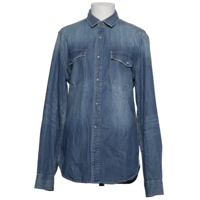 Jeansskjorta (Blå) från Crocker Bomull