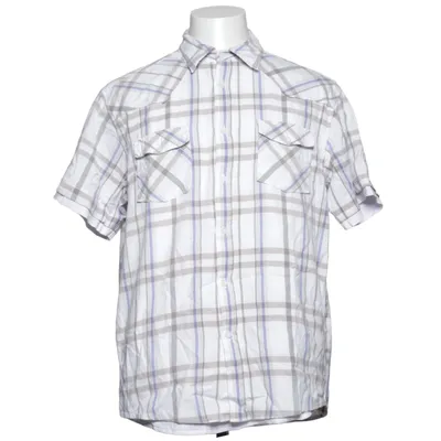 Kortärmad skjorta (Vit, Blå, Grå) från Santino Bomull