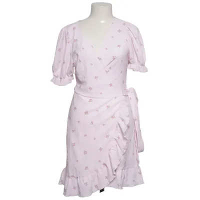 Omlottklänning (Rosa, Flerfärgad) från Gina Tricot Elastan, Polyester