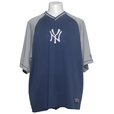 Baseballtröja (Blå, Grå) från Majestic