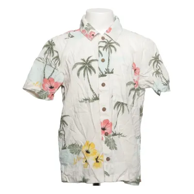 Short sleeve shirt (White, Multicolored) from Lindex Kids Cotton, Modal
