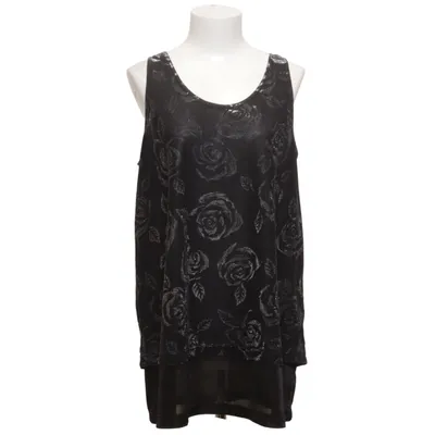 Débardeur (Noir, Argent) de Desiree Fibre métallique, Polyamide, Polyester