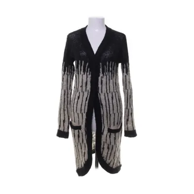 Cardigan (Black, White) from Nümph Acrylic, Mohair, Nylon, Wool