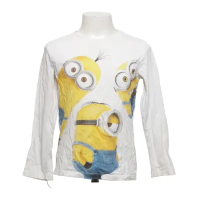 Lange mouwen shirt (Wit, Geel, Blauw) van Minions Katoen