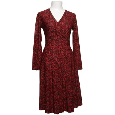 Slå-om-kjole (Rød, Sort) fra Caliente Polyester