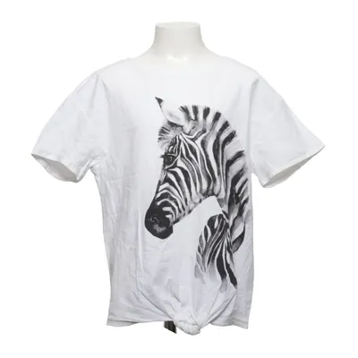 T-shirt (Wit, Meerkleurig) van Karolina Kijak x H&M Katoen