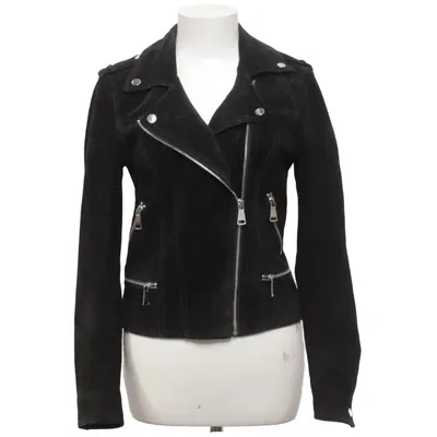 Bikerjacke (Schwarz) von Vero Moda Leder, Polyester