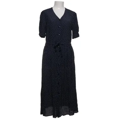 Omlottklänning (Blå, Vit) från Vintage