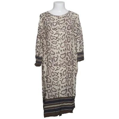 Klänning (Brun, Beige, Svart) från M Wiesneck