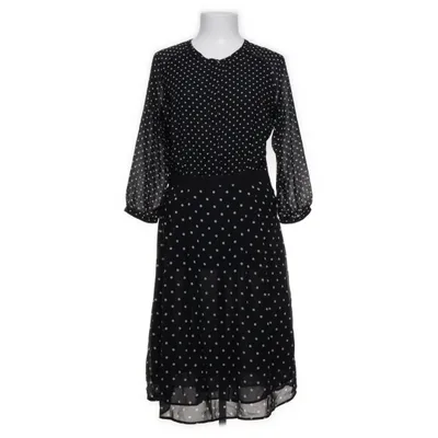 Klänning (Svart, Vit) från Laura Clement La Redoute Polyester
