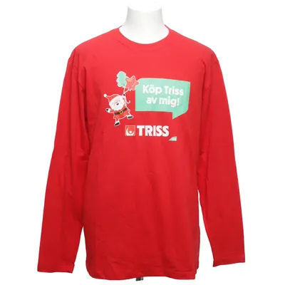Långärmad t-shirt (Röd) från Svenska Spel Bomull
