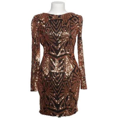 Cocktailjurk (Zwart, Bruin, Meerkleurig) van Club L Polyester