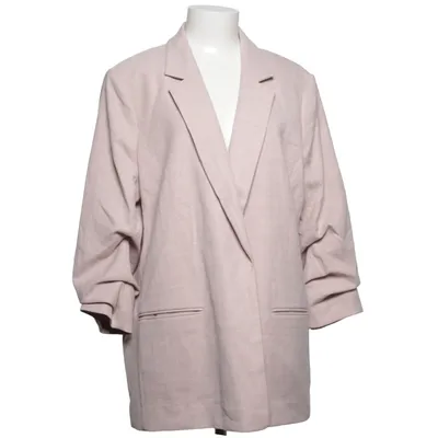 Kavaj (Rosa) från H&M Modern Classic Polyester, Viskos, Elastan
