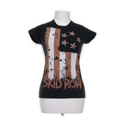 T-shirt (Sort, Orange, Sølv) fra Gildan Softstyle Bomuld